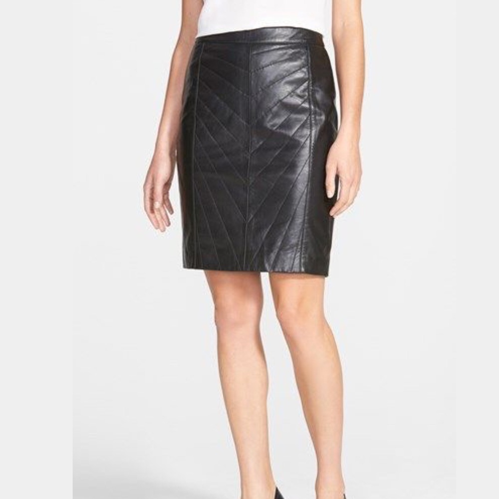 Leather Skirt